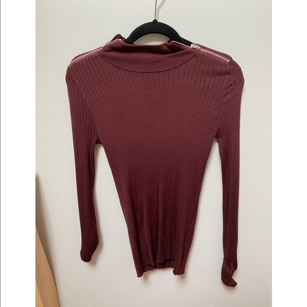 Express mock neck top
